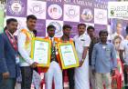 ஆயுதப்படை காவலர் 30 மணி நேரம் சிலம்பம் சுற்றி கின்னஸ் சாதனை முயற்சி...