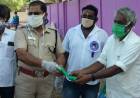 காவல் உதவி ஆணையர் பெரியசாமி தலைமையில் 500 பேர்க்கு  கப சுரகுடிநீர்...