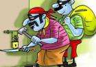 பெண் போலீஸ் வீட்டில் நகை, பணம் திருட்டு...