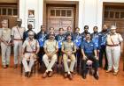 அகில இந்திய போலீஸ் குழு விளையாட்டுப் போட்டியில் பதக்கம் வென்ற காவலர்களை தலைமை இயக்குனர் சைலேந்திரபாபு இ.கா.ப., நேரில் அழைத்து பாராட்டினார்...