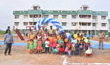 சிறுவர் விளையாட்டு பூங்கா காவல் கண்காணிப்பாளர் மணிவண்ணன் IPS திறந்து வைத்தார்...