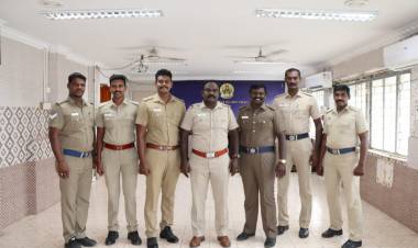 தலைமறைவாக இருந்த பிரபல ரவுடியை கைது செய்த தட்டார்மடம் காவல்நிலைய ஆய்வாளர்  தனிப்படை...