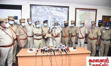 கடத்தப்பட்ட குழந்தையை உடனடியாக மீட்ட தனிப்படையினருக்கு கோவை சரக D.I.G முனைவர் . M.S. முத்துசாமி , இ.கா.ப. , அவர்கள் பாராட்டு ...