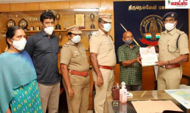 அதிரடி உத்தரவு பிறப்பித்த மாவட்ட காவல்கண்காணிப்பாளர் மணிவண்ணன் IPS  மூன்று கோடி மதிப்பு நிலத்தை மீட்ட நில அபகரிப்பு சிறப்பு பிரிவு...