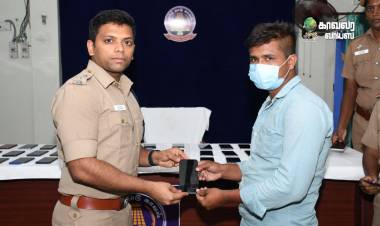 மதுரை மாவட்ட காவல் கண்காணிப்பாளர் R.சிவபிரசாத் IPS சைபர்கிரைம் மோசடி சம்பந்தமாக 1930 என்ற இலவச அழைப்பை பொதுமக்கள் தொடர்பு கொள்ள அறிவுரை வழங்கினார்...