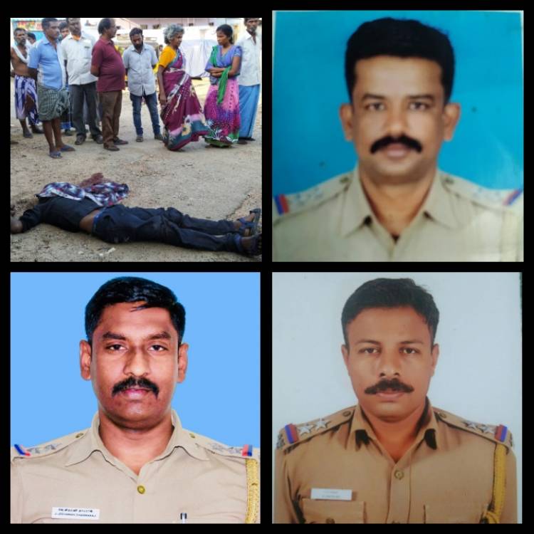 *கொலை நடந்த 4 மணி நேரத்தில் 3 கொலையாளிகளை கைது செய்த தூத்துக்குடி போலீஸ் : S.P.முரளி ரம்பா பாராட்டு* 