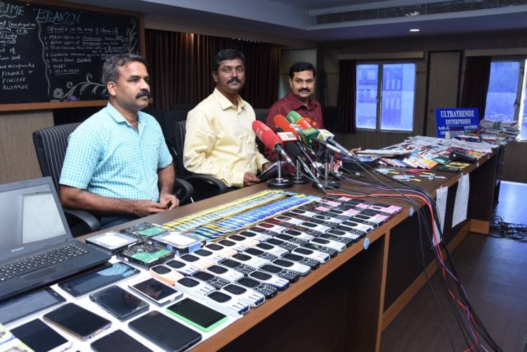 மத்திய குற்றப்பிரிவு இணை ஆணையாளர்  .T.S.அன்பு,இ.கா.ப.அறிவுரையின் பேரில், மோசடியில் ஈடுபட்ட  7 பேர் கைது...