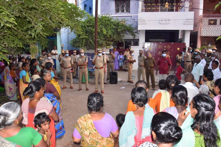 நெல்லையில் தேர்தல் பாதுகாப்பு மற்றும் விழிப்புணர்வு பேரணி...