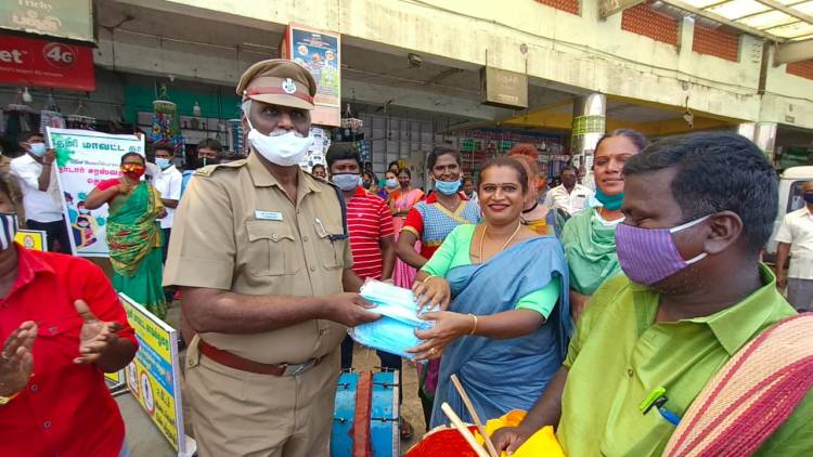 தேனி மாவட்டம் காவல்துறை சார்பில்  விழிப்புணர்வு நிகழ்ச்சிகள்...