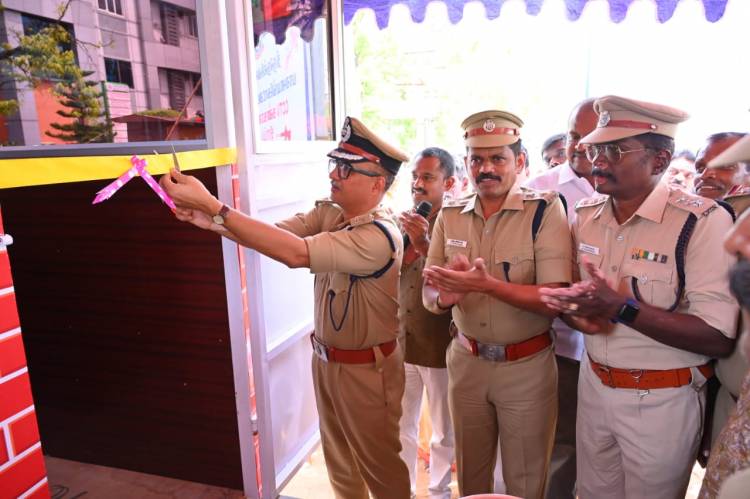 கண்காணிப்பு கேமராக்கள் மையம் நெல்லை மாநகரகாவல் ஆணையர் அவினாஷ் குமார் IPS திறந்து வைத்தார்...