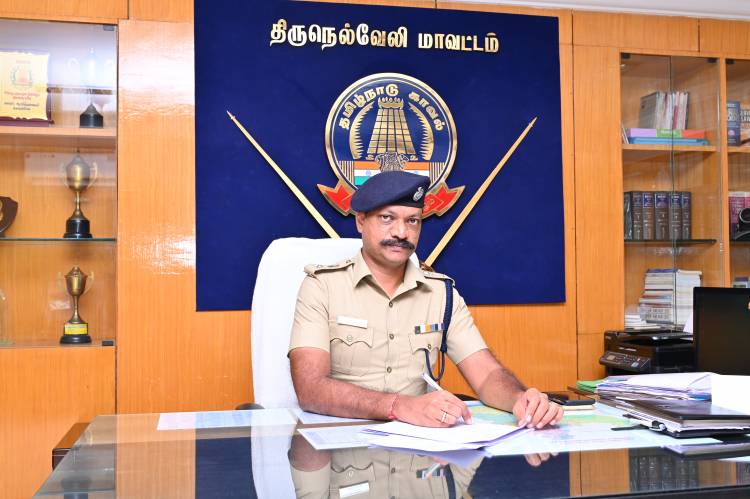 நெல்லை மாவட்ட காவல் கண்காணிப்பாளருடன்லாரி புக்கிங் உரிமையாளர்கள் சங்க நிர்வாகிகள் சந்திப்பு...